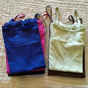 Lot of 6 Cami/Tank Tops (Ann Taylor & Caslon)